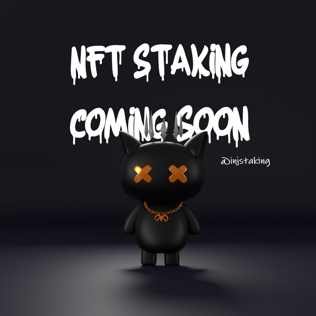 InjectiveAsh's tweet image. 🔥GREAT NEWS

@InjectiveAsh x @injstaking 

Ash holder soon will be able to let your Ash NFT work by staking on @injstaking platform reward by $ASH token instead of holding it on your wallet! 💀