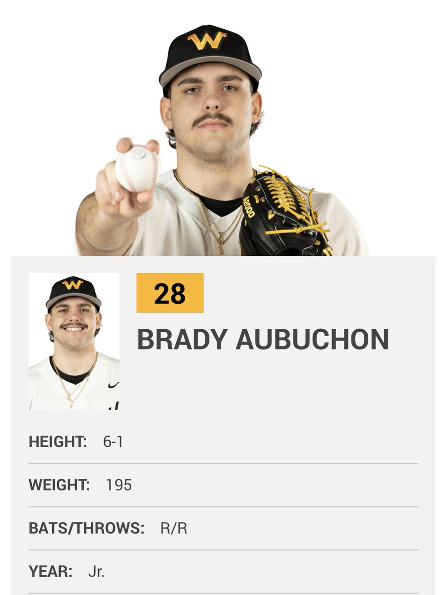 HUGE congratulations to former Spartan   Stud and Captain Brady Aubuchon, <a href="/aubie_10/">Brady Aubuchon</a> for being named a Captain as a Junior for <a href="/Witbaseball/">Wentworth Baseball ⚾</a> !! Good luck this season Brady!! #ORHSBleedGreen