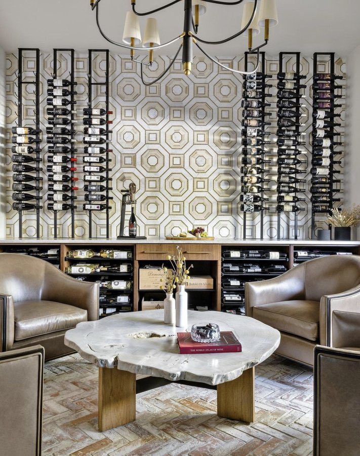 The wine room of our dreams! 🍷
#interiordesign #dallasdesign #dallasinteriors #TaraceaFurniture, Reclaimed Wood Slice.

Via Morrissey Home
instagram.com/morrisseyhome/