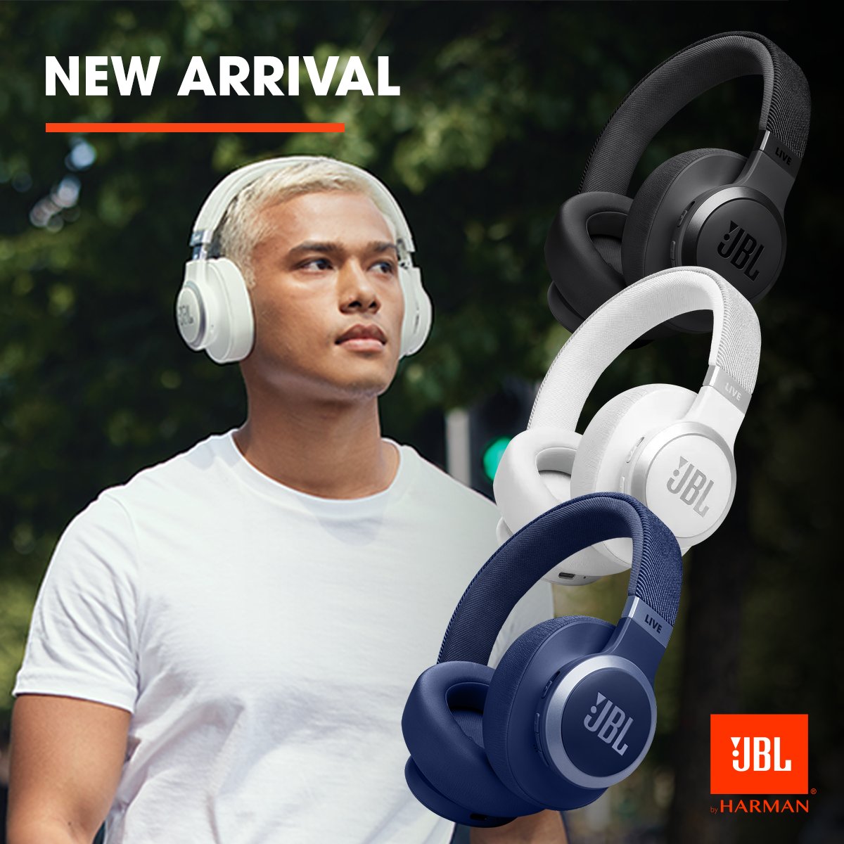 Dive into pristine sound and ultimate comfort with JBL Live 770NC Headphones! Enjoy True Adaptive Noise Cancelling, Smart Ambient tech, and seamless voice assistant access. Elevate your audio journey with JBL Live 770NC – where tech meets comfort for an exceptional experience.