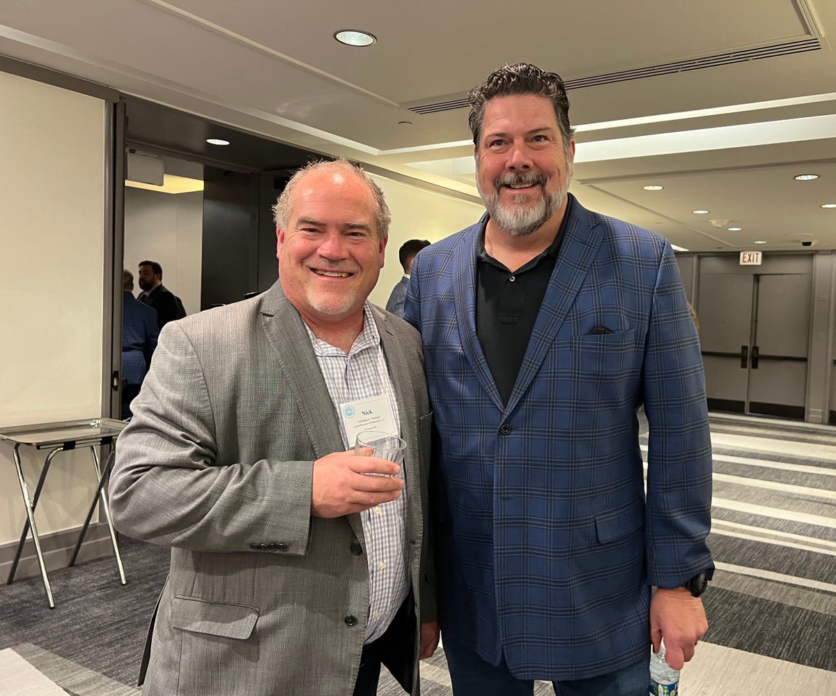 nasbp's tweet photo. NASBP Past Presidents Nick Newton, AssuredPartners of Minnesota, LLC, &amp; Larry McMahon, Alliant Insurance Services, are in Washington, DC, to advocate for the surety industry at this year's NASBP &amp; SFAA Federal Legislative Fly-in. #Allin4Surety #Allin4NASBP #NASBP #SuretyRocks https://t.co/PxQqNqg1rR
