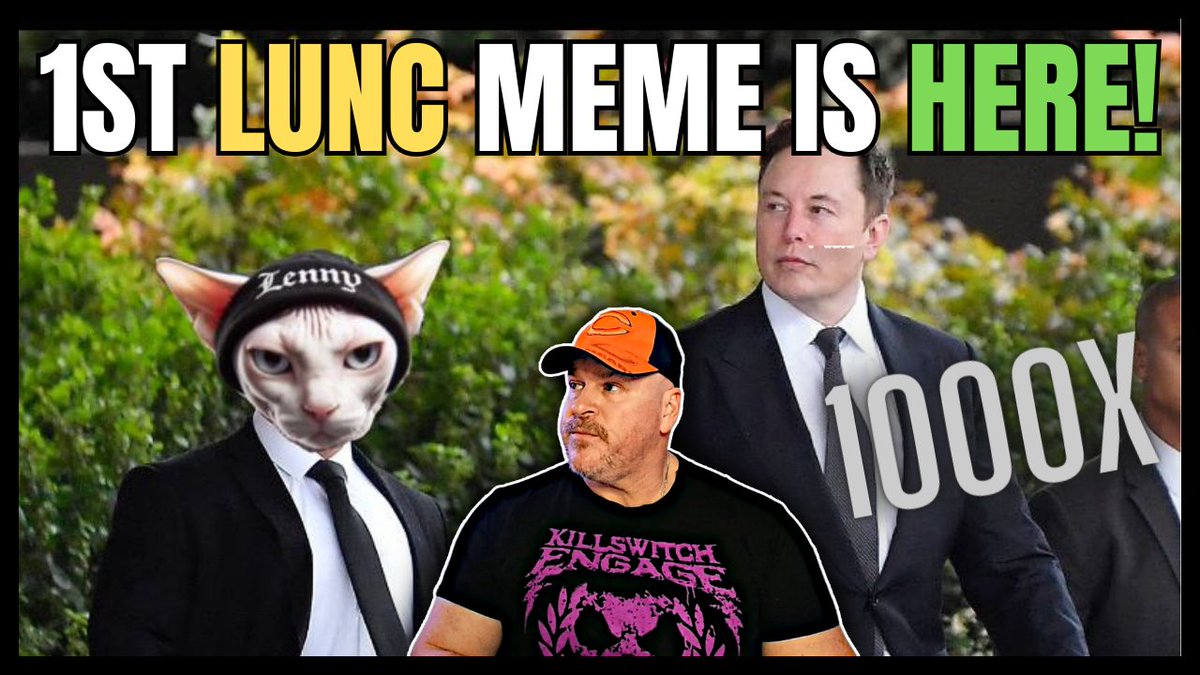 BleevesCrypto's tweet image. THE 1ST TERRA LUNA CLASSIC MEME COIN HAS LAUNCHED! #LENNY IN THE HOUSE!
youtu.be/IvkBu1oUxE0