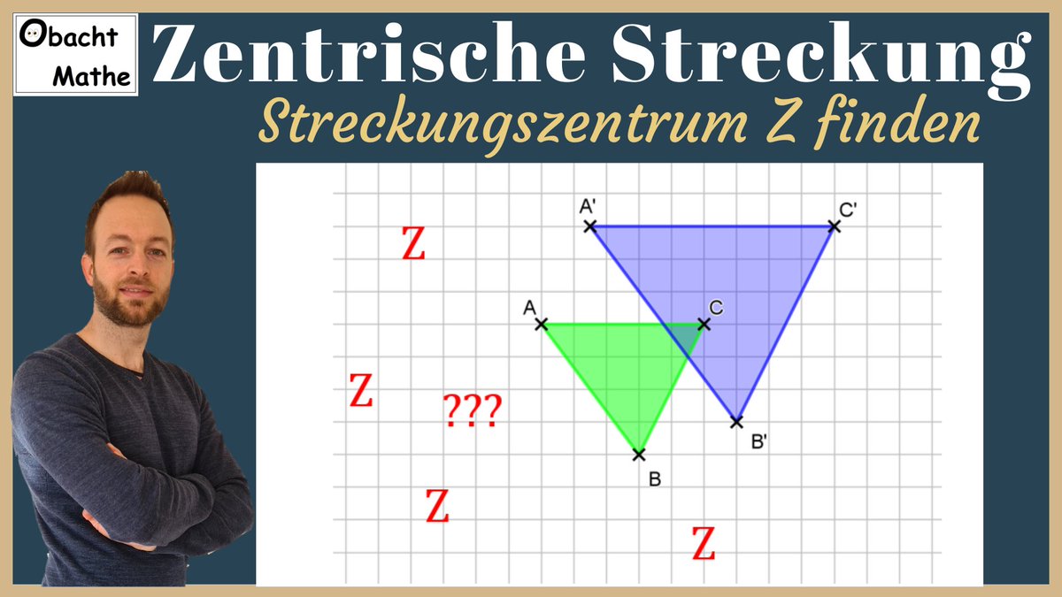 Streckungszentrum Z finden

youtube.com/watch?v=QhyT5_…

#Mathe #brainteaser #Lernvideos #twitterlehrerzimmer #twitterkollegium #lehrerbildung #schule #flippedlearning #rätsel #bayernedu #mathelehrer #twlz #lehrer #matherätsel #quiz