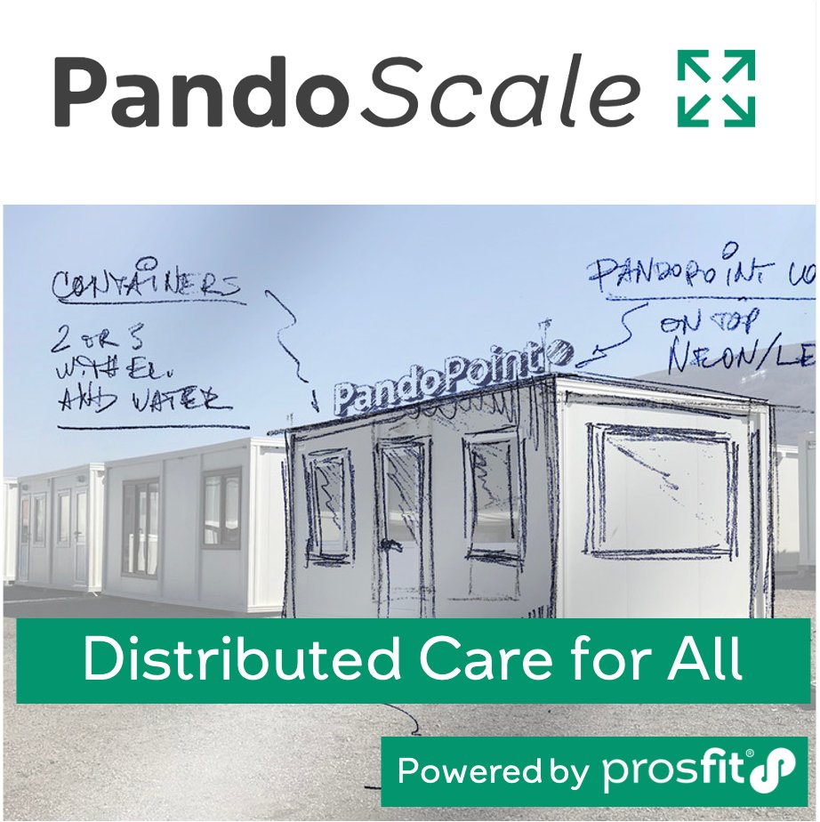 PandoScale, powered by @ProsFit . In 30 years 2 billion people will need assistive technology, 40 million being prosthetics. That’s 3 times today’s global capacity. We need a cost-effective, globally scalable solution, to radically increase productivity & quality outcomes