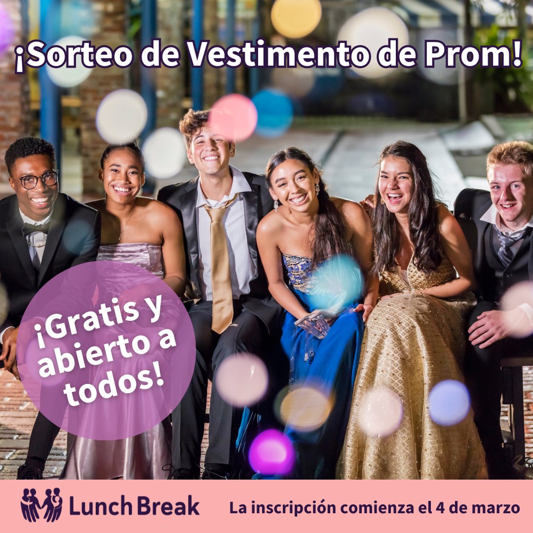 LET US HELP YOU GET READY FOR PROM: All participants MUST register: Registration is open from March 4th through April 5th. tinyurl.com/PromAttireGive…