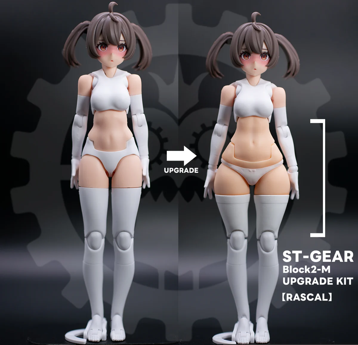 メガミデバイス blockM-2用(バスタードール)素体アップグレードキット ST-GEAR on X: 