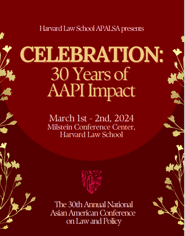 AASF ED and civil rights attorney @GKusakawa will join @Harvard_Law for their 30th Annual @HLSAPALSA Conference along with AAPI trailblazers U.S. Trade Rep @AmbassadorTai, Honorable Lorna Schofield, Judge Denny Chin of the 2nd Circuit, and AAPI attorneys and advocates.