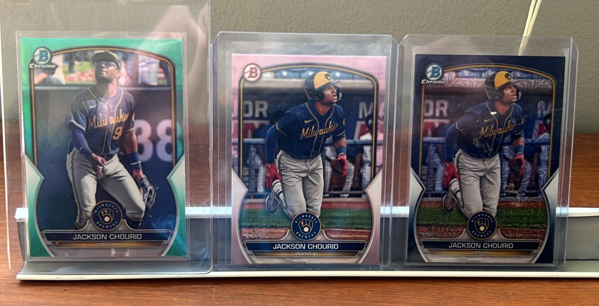 SkeeYeeCards's tweet photo. #newmail
J. Chourio: /125 &amp; (2) /175s

@Brewers https://t.co/rdJuva4Hi7
