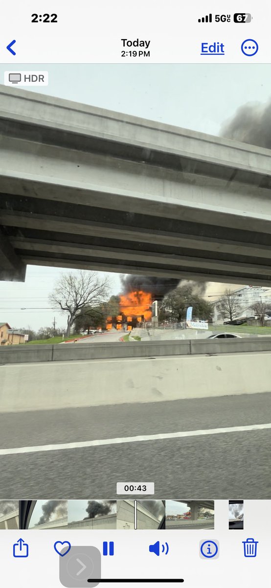 Turbo_Cod3's tweet image. I-35 Travel lodge back at it again…

#ATX #Austin #news #breaking #fire #KVU @KVUE