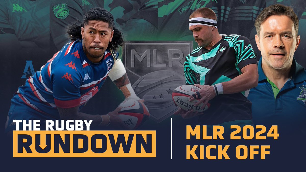 It’s HERE ➡️ @usmlr 2024 Kick Off! The Season Preview Special‼️ ▪️Preview Rundown of each team ▪️@SeawolvesRugby HC - Allen Clarke ▪️ @TusitalaDanny from @OldGloryDC & Sam Golla from @DallasJackals ▪️ Predictions for WK. 1 👀 Watch on TRN⬇️ bit.ly/MLRkickoff