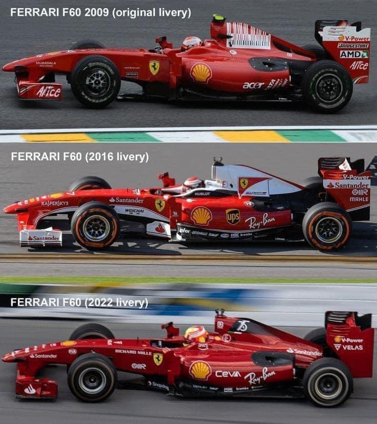 robertofunoat's tweet image. Mi sanguinano gli occhi … 🫣 #F1 #Ferrari #F60 #Livery