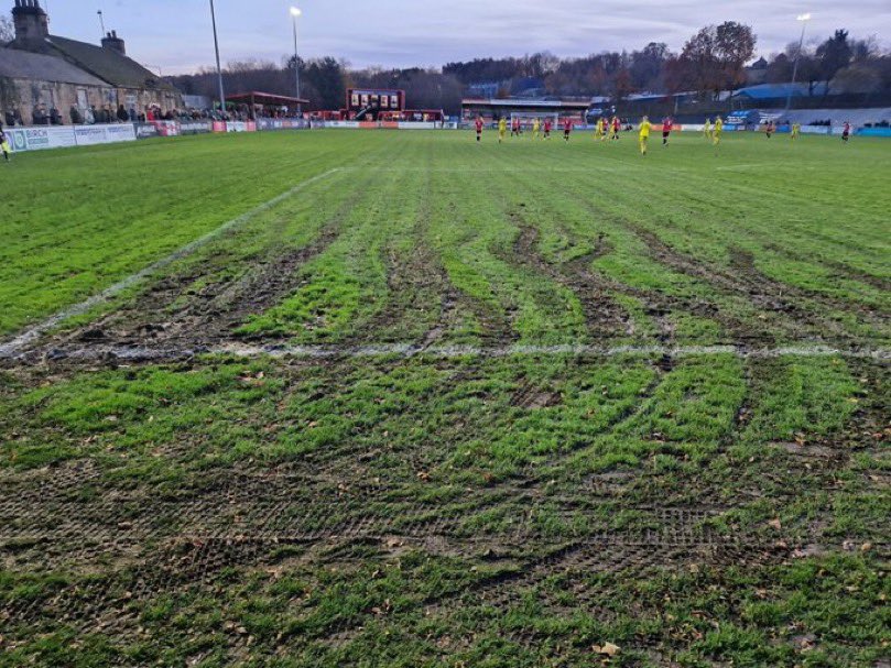 <a href="/sheffieldfc/">Sheffield Football Club</a> Justice. Your pitch is as bad ….🤣🤣 This is what North Ferriby had to play on ⬇️