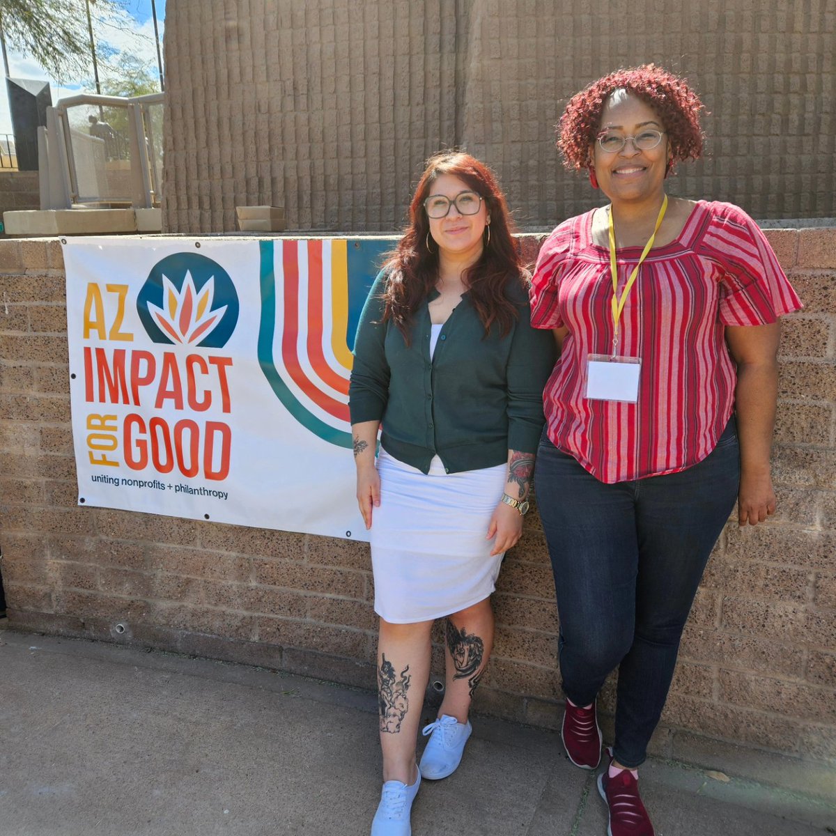 DesertStarFP's tweet photo. Culminating our time at the Arizona Capitol at the Senate Floor for an introduction of our group @AzImpactForGood 2024 Nonprofits + Philanthropy Day of Advocacy! It has been great meeting legislative champions today and other AZ nonprofit leaders.
#AZNonprofits
#DayofAdvocacy https://t.co/E9zrSXFMJ7