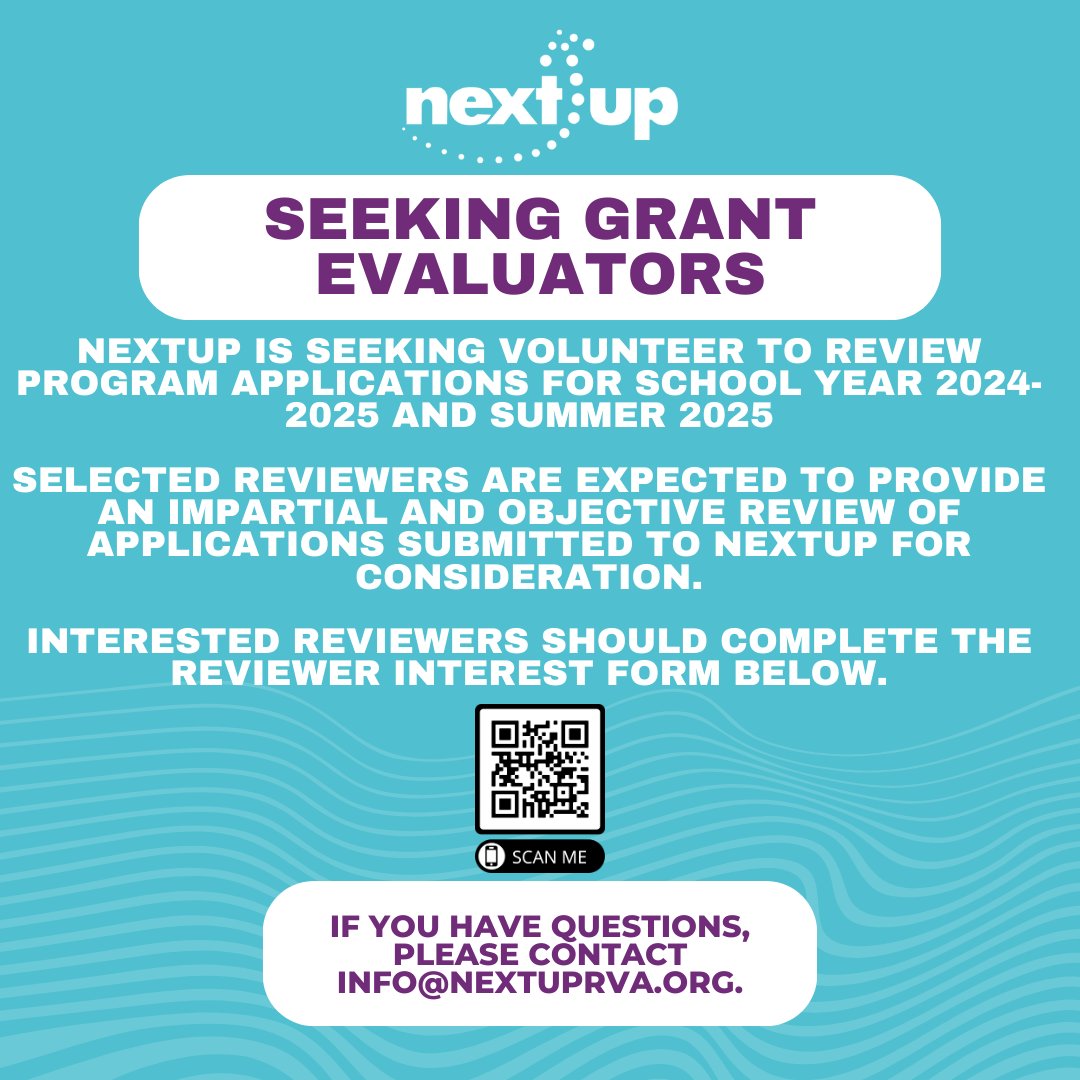 We are currently seeking volunteers to help us review our program applications for School Year 2024-2025 and Summer 2025!   

Sign up today here: form.jotform.com/Sarah_Ramirez_…