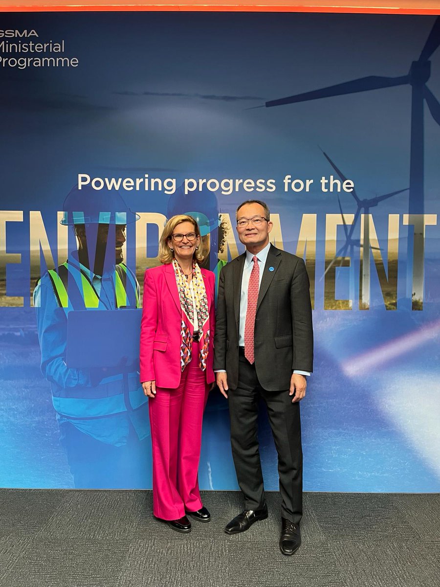 Productive meeting with @ITUSecGen Doreen Bogdan-Martin at #MWC24. We deeply value our partnership with @ITU, from the Green Digital agenda to the Broadband Commission. Excited to welcome @tlamanauskas & Vanessa Gray to the #WBGDigitalSummit at the Bank.