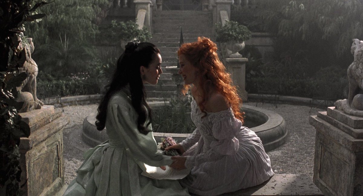 belllmonts's tweet photo. the 90s had the right idea when most horror fantasy films of that decade went all out on lavish costumes, elaborate production design, and heavy goth atmospheres https://t.co/psMUoA5bLz