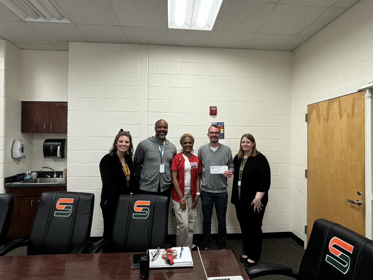 Fourth stop for <a href="/SnappingShoals/">Snapping Shoals EMC</a> Bright Ideas Grant award <a href="/SHS_HCS/">Stockbridge HS (GA)</a> <a href="/SHS_STEAM_HCS/">SHS_STEAM_HCS</a> for Eco-friendly campus #WinningForKids <a href="/Crobept33/">Cemond Robinzine</a> <a href="/drobinsonedu/">Diane Robinson</a> <a href="/mossashd/">Ashley Moss</a> <a href="/HenryCountyBOE/">Henry County Schools</a> <a href="/TermerionMLakes/">Termerion McCrary</a>