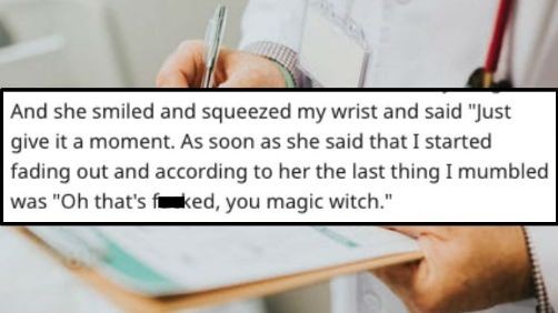 ReReloveslaughs's tweet image. This will be me as I fade out of consciousness before my surgery later today 😂