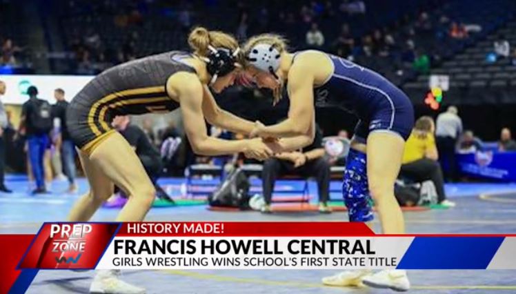 FrancisHowell's tweet photo. A lot of hardware was handed out this weekend for the girls wrestling team at Howell Central. They earned the first MSHSAA state championship in school history, in any sport. The team is also the first St. Louis area team to win a state title in girls wrestling. https://t.co/84J1ccxTml