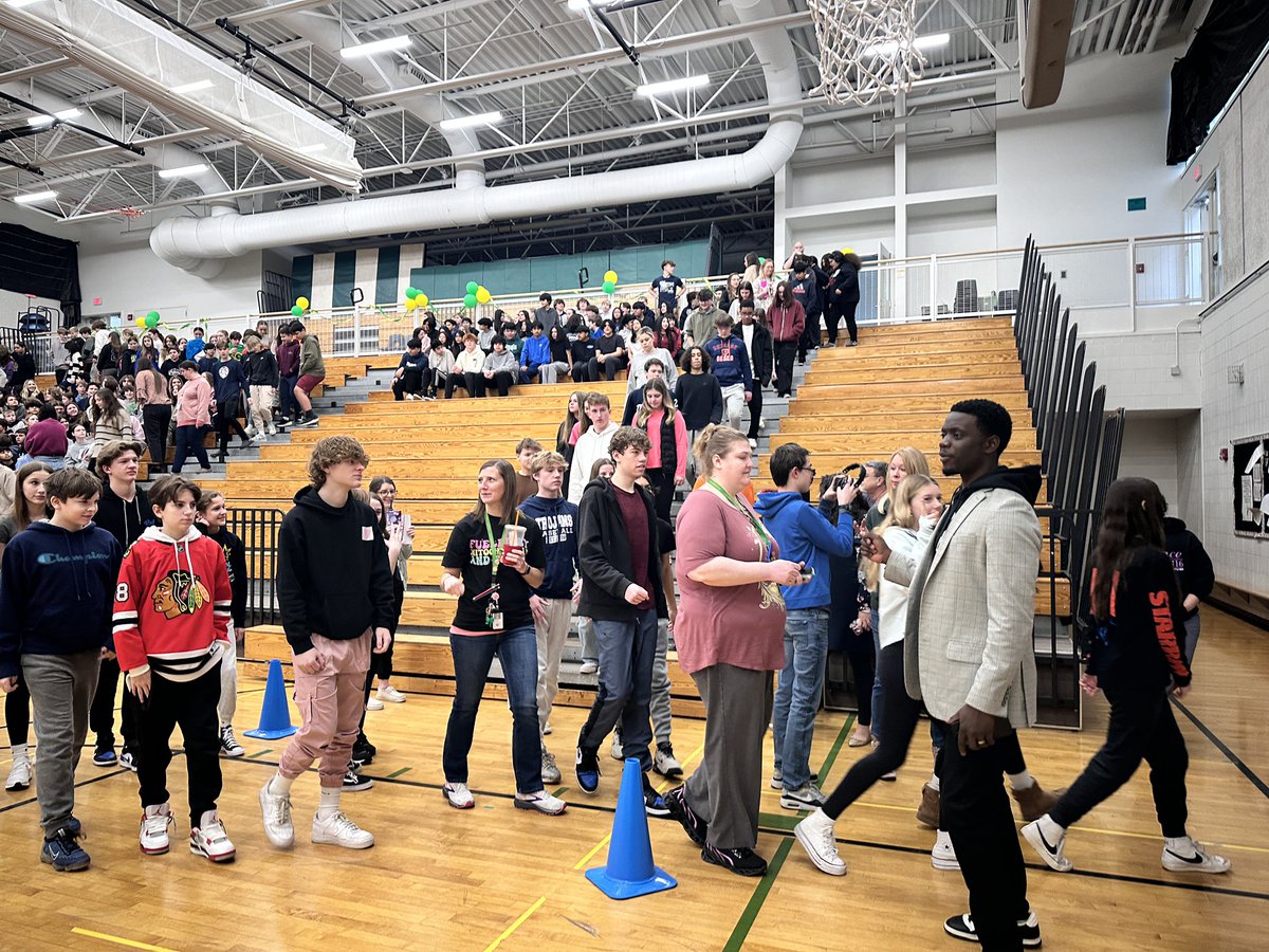 Cary Jr. High School (@cjhdragons) on Twitter photo Today, Chris Singleton delivered a presentation that made an impact on all. His message of unity resonated with students, sparking conversations about empathy &understanding. Thank you <a href="/csingleton__2/">Chris Singleton</a> for leaving a lasting impact on our school community. #Proud2BeD26 #cjhdragons Today, Chris Singleton delivered a presentation that made an impact on all. His message of unity resonated with students, sparking conversations about empathy &understanding. Thank you <a href="/csingleton__2/">Chris Singleton</a> for leaving a lasting impact on our school community. #Proud2BeD26 #cjhdragons
