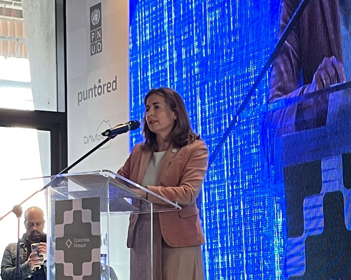 PnudColombia's tweet photo. Today, in the presence of the Queen Máxima @UNSGSA, government and private sector leaders, we reafirm our commitment to support #FinancialInclusion and #DigitalTransformation in Colombia 🇨🇴 @UNDP_SDGFinance @UNDPAccLabs #Finance4Development https://t.co/7BcimB27Bf