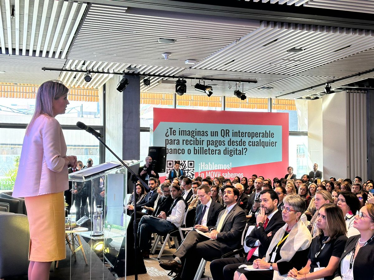PnudColombia's tweet photo. Today, in the presence of the Queen Máxima @UNSGSA, government and private sector leaders, we reafirm our commitment to support #FinancialInclusion and #DigitalTransformation in Colombia 🇨🇴 @UNDP_SDGFinance @UNDPAccLabs #Finance4Development https://t.co/7BcimB27Bf