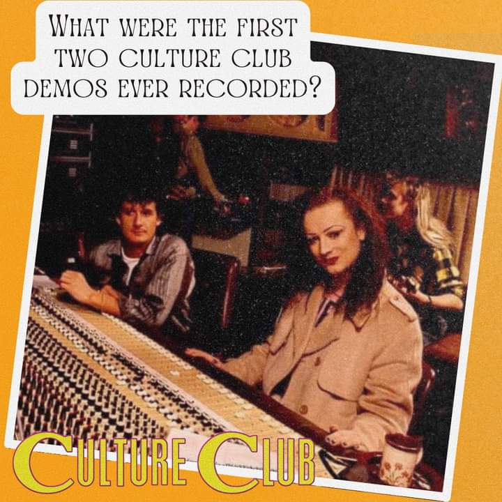 What were the first two Culture Club demos ever recorded? Comment your answers down below! 🎤🎧 

#CCTrivia #CultureClub