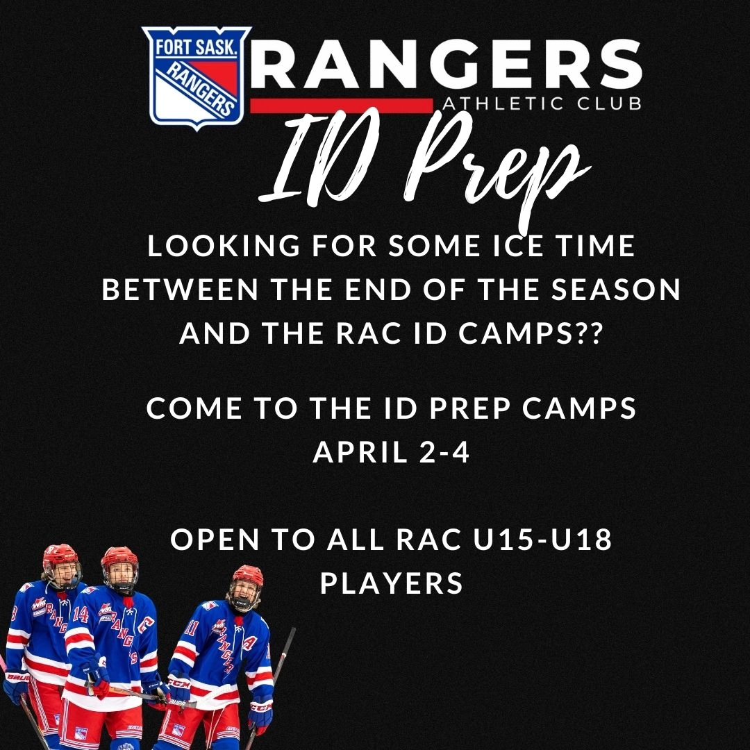 Rac Camps are now open for registration fortsaskminorhockey.com/development/