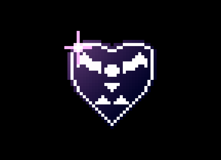 DeltaruneDevil's tweet photo. We're stopping the Hitaus on March and giving seasonal Updates when we have sth new to show. Here is the new and Deltarune heart thingy :D
This time I will try to not be silent randomly again (I hope) https://t.co/mEXnvib6mc