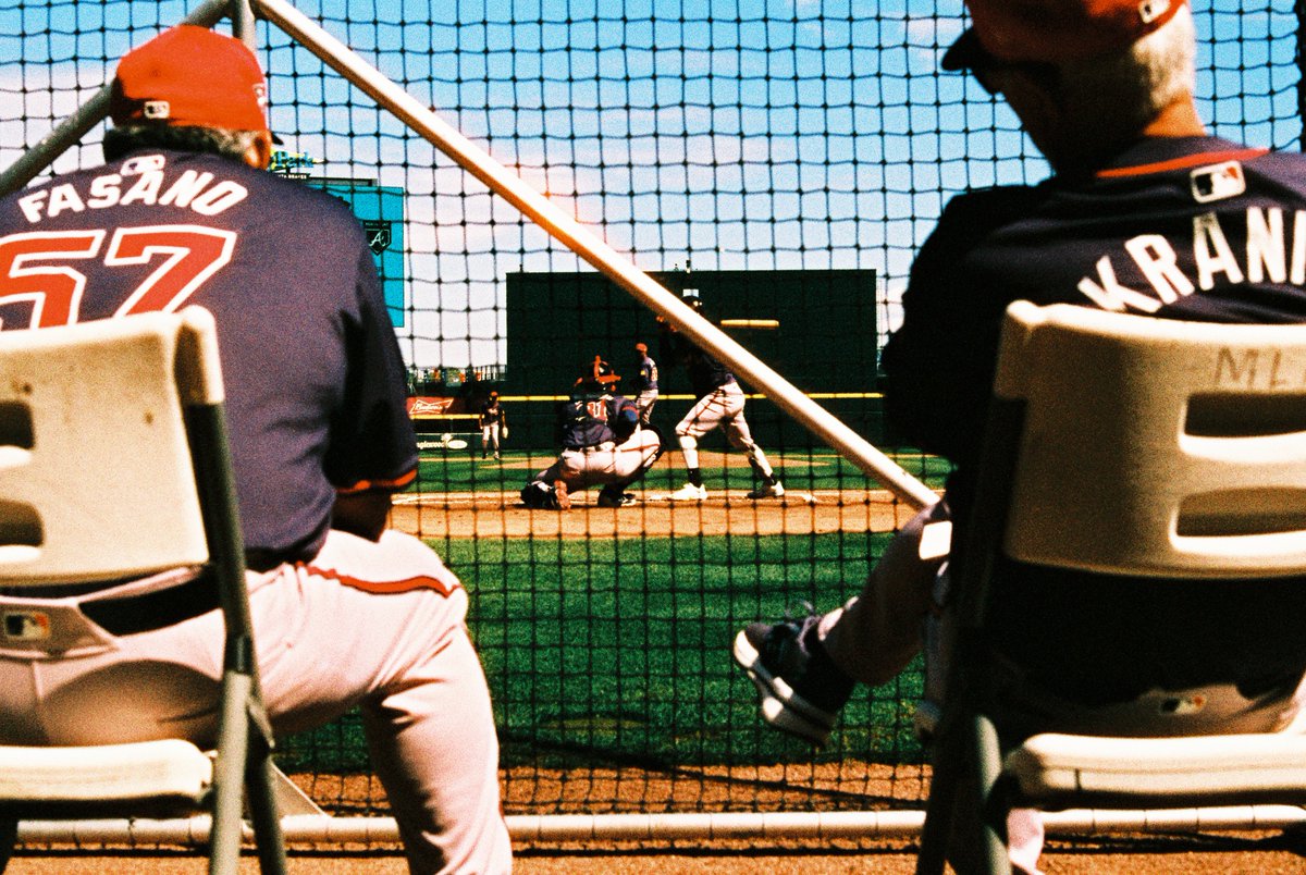 Man I miss shooting some film ... I pushed a couple rolls through my cameras last week at spring training. You can see more and read about the details on the Braves Photo Blog: braves.mlblogs.com/spring-trainin… @ronaldacunajr24 @Braves @MoneyyyMikeee @baseballphotogs