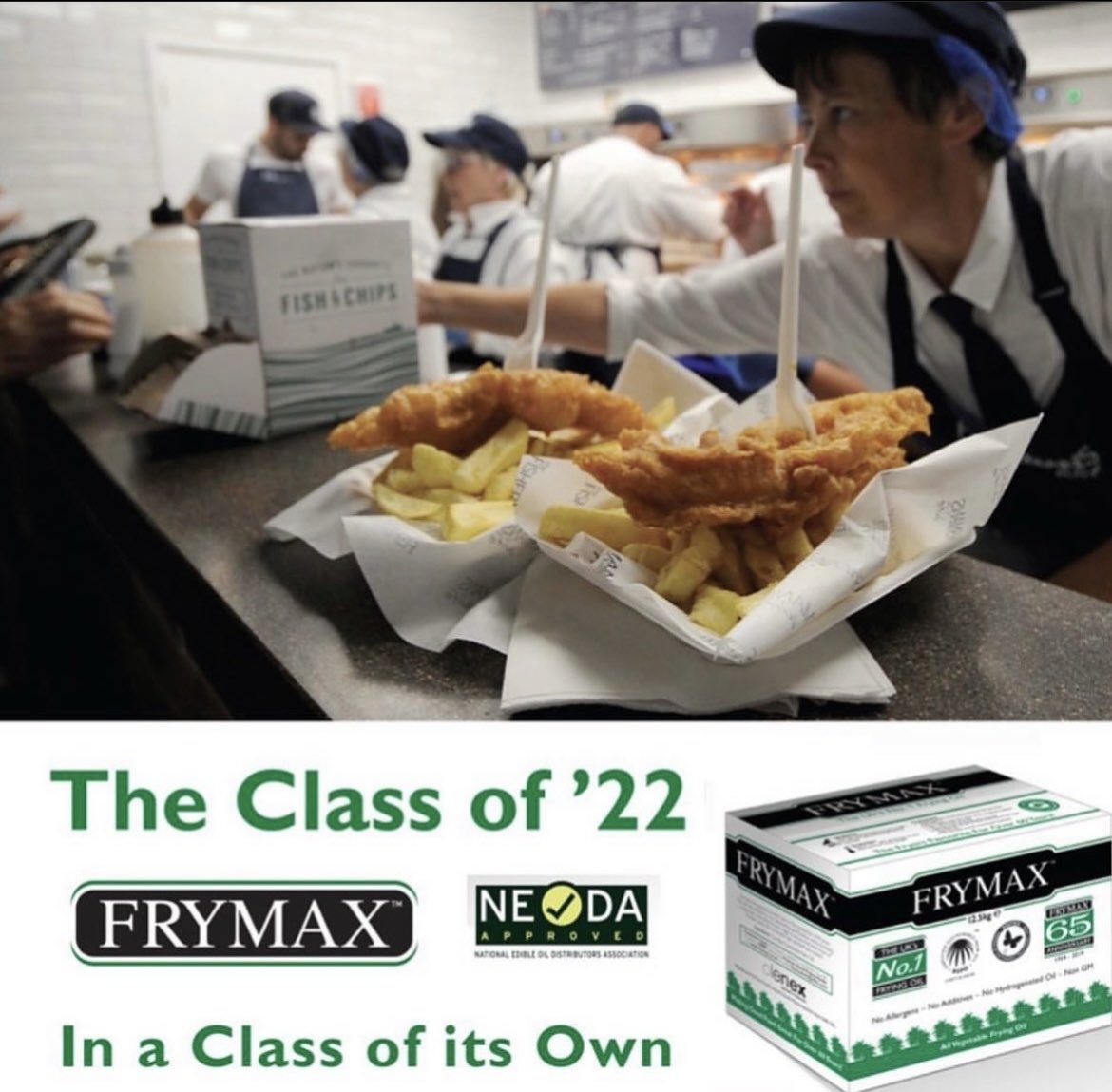 Frymax
“A class of its own”
The Class of 22 number around 10,500 Fish and Chip shops in the UK.

Click here >> library.myebook.com/FryMag/fry-feb…

#oils #oil #cooking #cookingoil #fats #fatsandoils #takeaway #fishandchipslondon #fishandchips #restaurant #takeawayfood #takeawaychef #chef