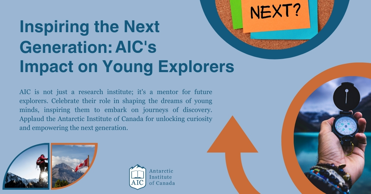 AntarcticCanada's tweet image. Empowerment💪

#AIC 🏔️ is a beacon of inspiration for the next generation of explorers 📜

AIC empowers young minds with the tools to unlock the mysteries of the Antarctic and beyond🌐

Join us in celebrating AIC&apos;s role in shaping the future! #YouthEmpowerment #FutureExplorers