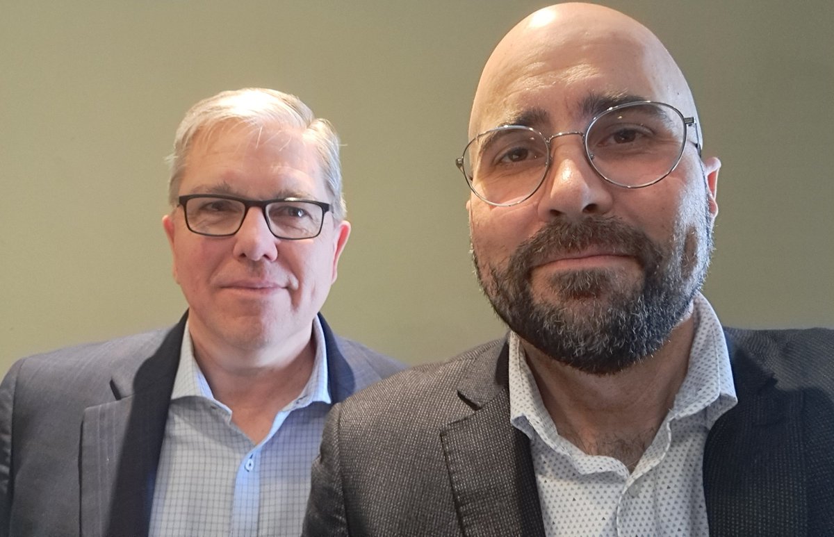 mzienkie's tweet photo. Thank you to Norm Sissons of @CibusGlobal for an @SeedWorldCAN interview on the future of gene editing! #pgdc2024 https://t.co/O5HUfx9l0B