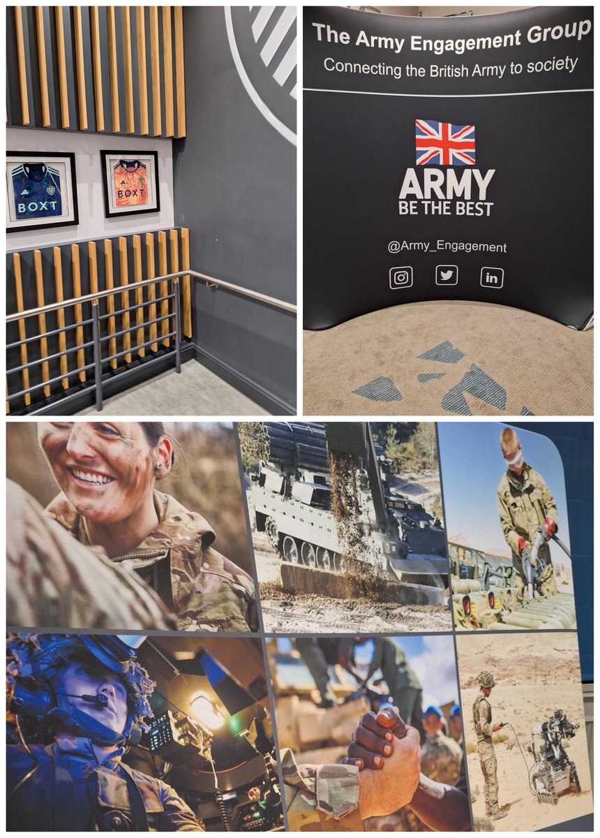 A very informative evening with the Army Engagement Team <a href="/LUFC/">Leeds United</a> <a href="/BritishArmyXtra/">BritishArmyXtra</a>