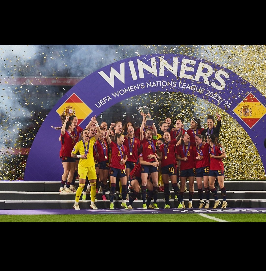 Se dice pronto, seis meses después de que se proclamasen Campeonas del Mundo,en el día de hoy se proclaman Campeonas de la Uefa Women'S Nations League ENHORABUENA <a href="/SEFutbolFem/">Selección Española Femenina de Fútbol</a> por todo lo que estáis logrando. #UWNL 🇪🇦🏆