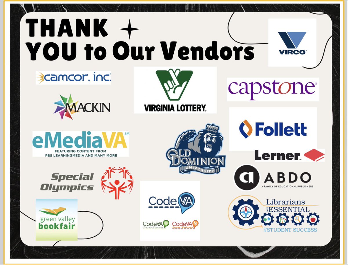 LibraryWmhs's tweet image. The @VAASL Shenandoah Spring conference is coming up March 6th and we just wanted to give a big shout out to our amazing vendors, keynote speaker, and session presenters. This conference would not be possible with out you!! @abmack33