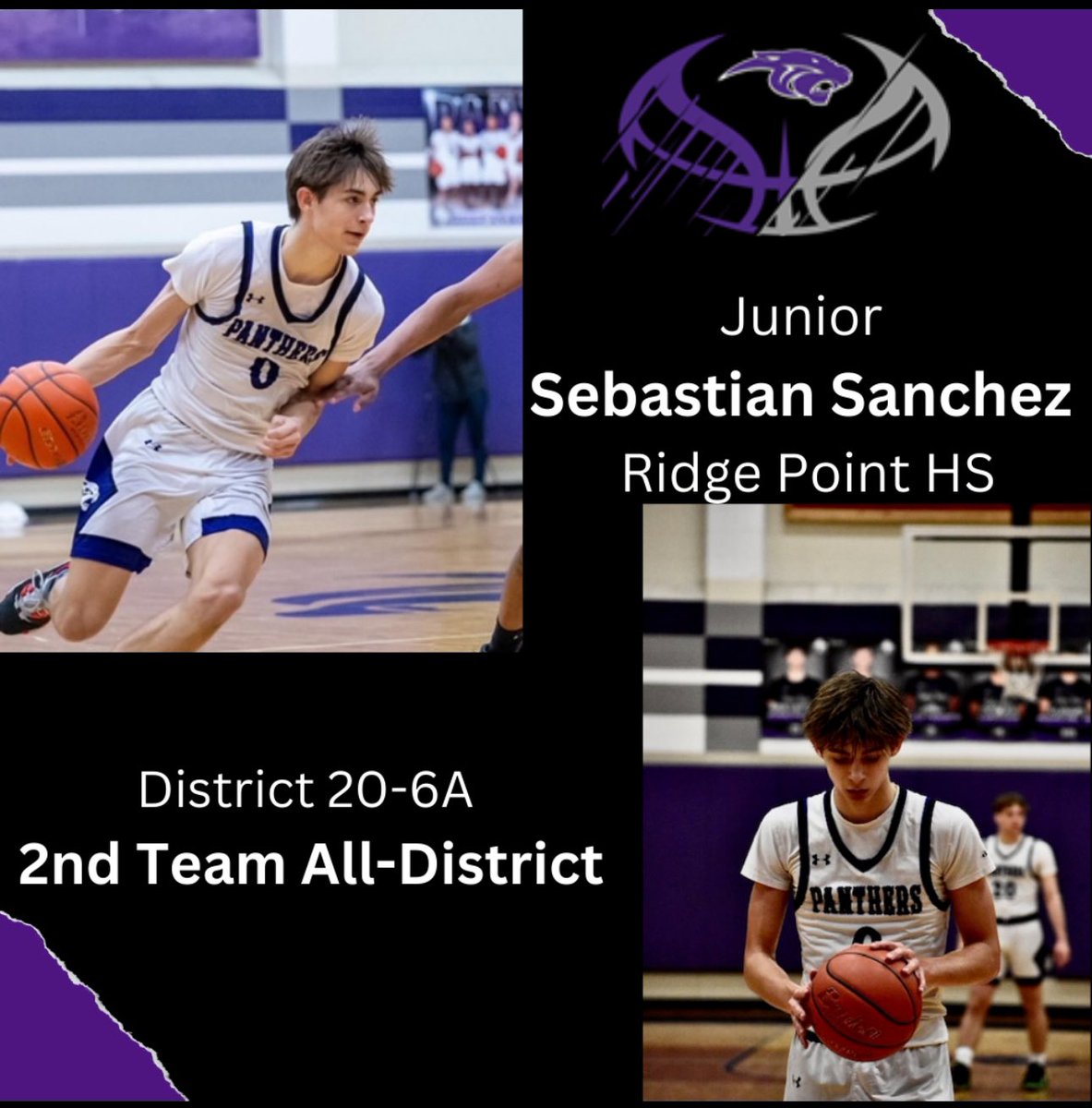 Congratulations @SebastianSan_0 on being named 2nd Team All-District. Great honor and well deserved. #Brotherhood #C>S #TGW