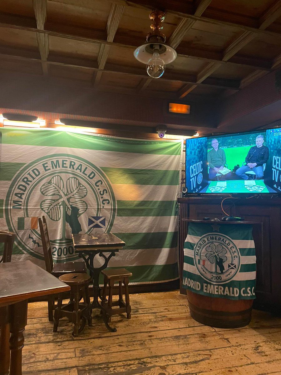 Vice President John <a href="/McIntyre_Magic/">John McIntyre</a> enjoying this scintillating display in <a href="/MadridCeltic/">Madrid Emerald CSC</a> 👌🍀