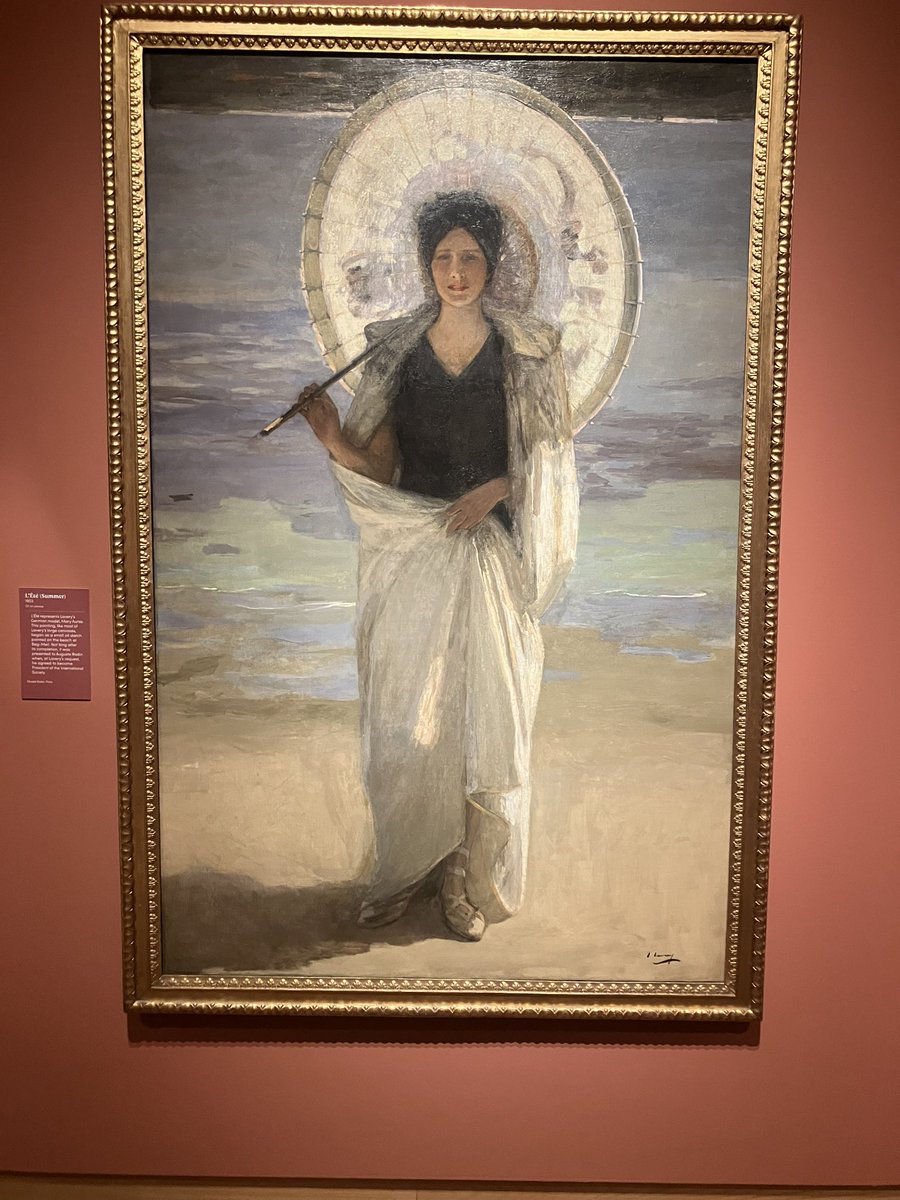 What an experience. Enjoyed discovering new facts about Sir John Lavery @UlsterMuseum An amazing life told through a beautiful exhibition of his works.