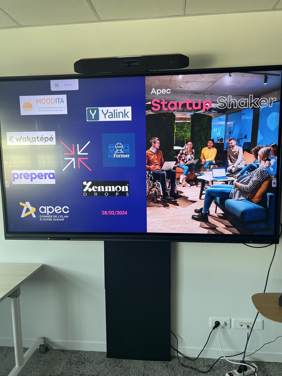 #startupshaker by ⁦<a href="/Apecfr/">Apec.fr</a>⁩ lancement à Bordeaux ce soir ⁦<a href="/Apec_NA/">Apec NouvelleAquitaine</a>⁩