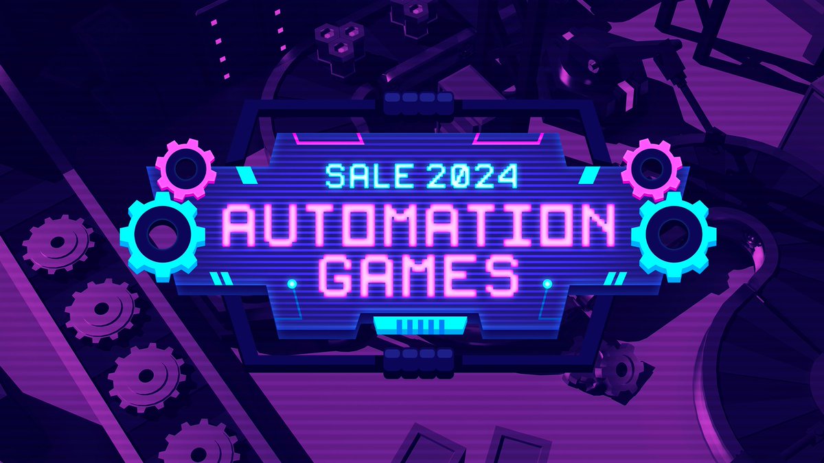 It's AUTOMATION TIME⚙️🤖🦾⚡ Join the Automation Games Sale 2024! 📅Dates: 23.04–28.04 Show your released and upcoming videogames with the most creative and satisfying automation mechanics! Submit your game: forms.gle/yGhPnNzcb3Ma3M…