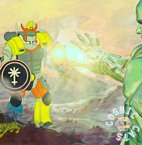 TangledNFTs's tweet photo. FINAL ACT #CCATS UNITY 💥 

The #Moneta clan and #NOTsters #unite to return harmony to the Cosmic universe. This is the all-or-nothing battle ⚔️ to take down #AntiCOSMOS - for the #COSMOS ✨️

https://t.co/sxbQzqvcCD 

#TwoYears #MegaNOT #NOTS $NETA #GIVEAWAY 🎁 @OmniFlixNetwork https://t.co/kUl2d8MxLl