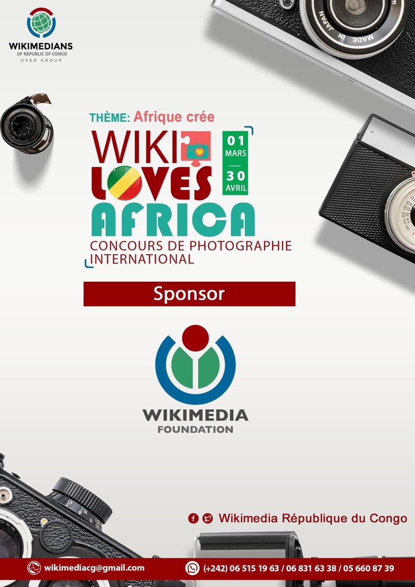 #WLA | AU RYTHME DE WIKI LOVES AFRICA 2024 #CréativitéAfricaine #wikilovesAfrica #RépubliqueduCongo #Congo #sponsor #partenaire