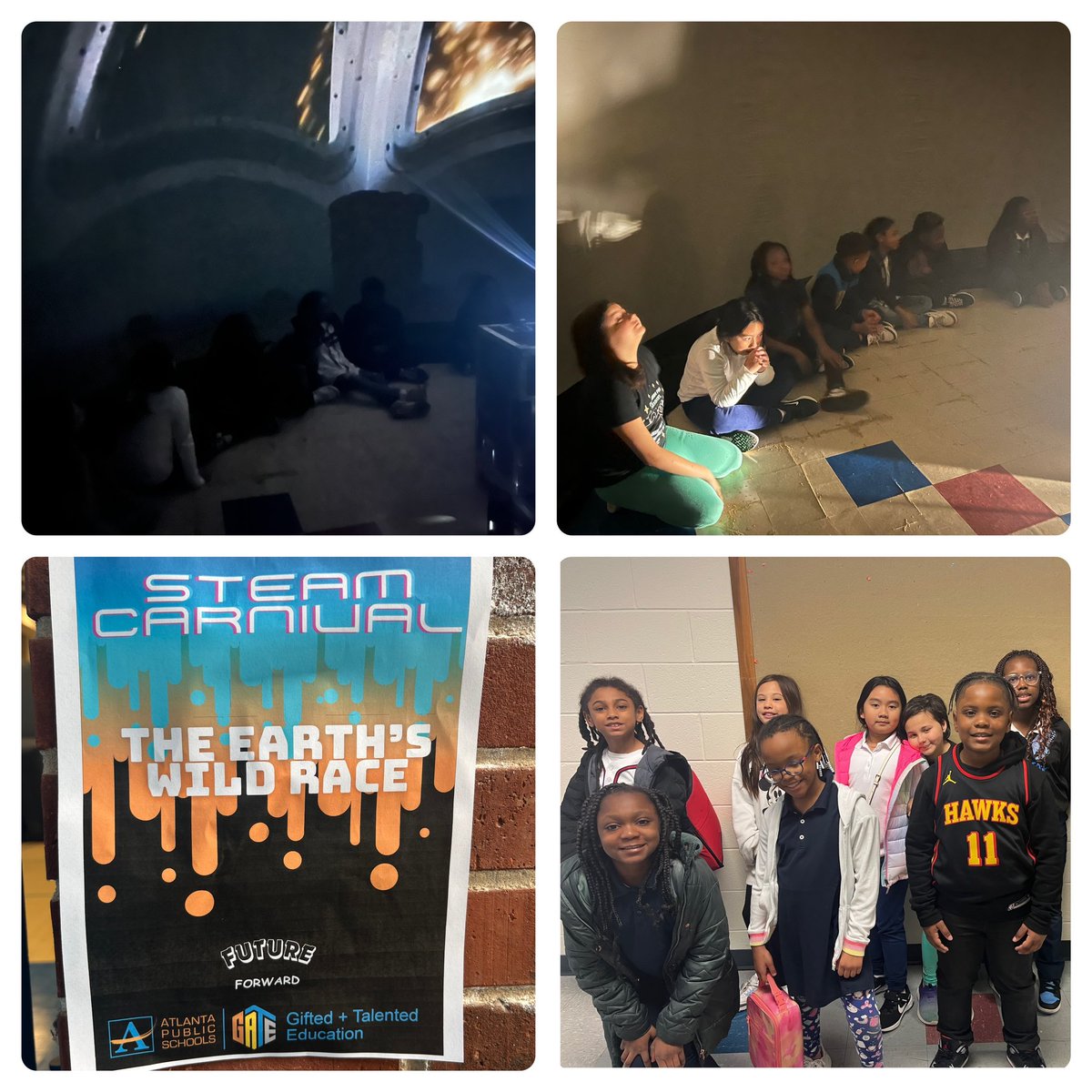 MAJ students discovered a new type of pollution and brainstormed ways to decrease it in the Star Lab! @APSMAJ_Elem @APS_gifted #TheEarth’sWildRace #FutureForward #STEAMCarnival2024