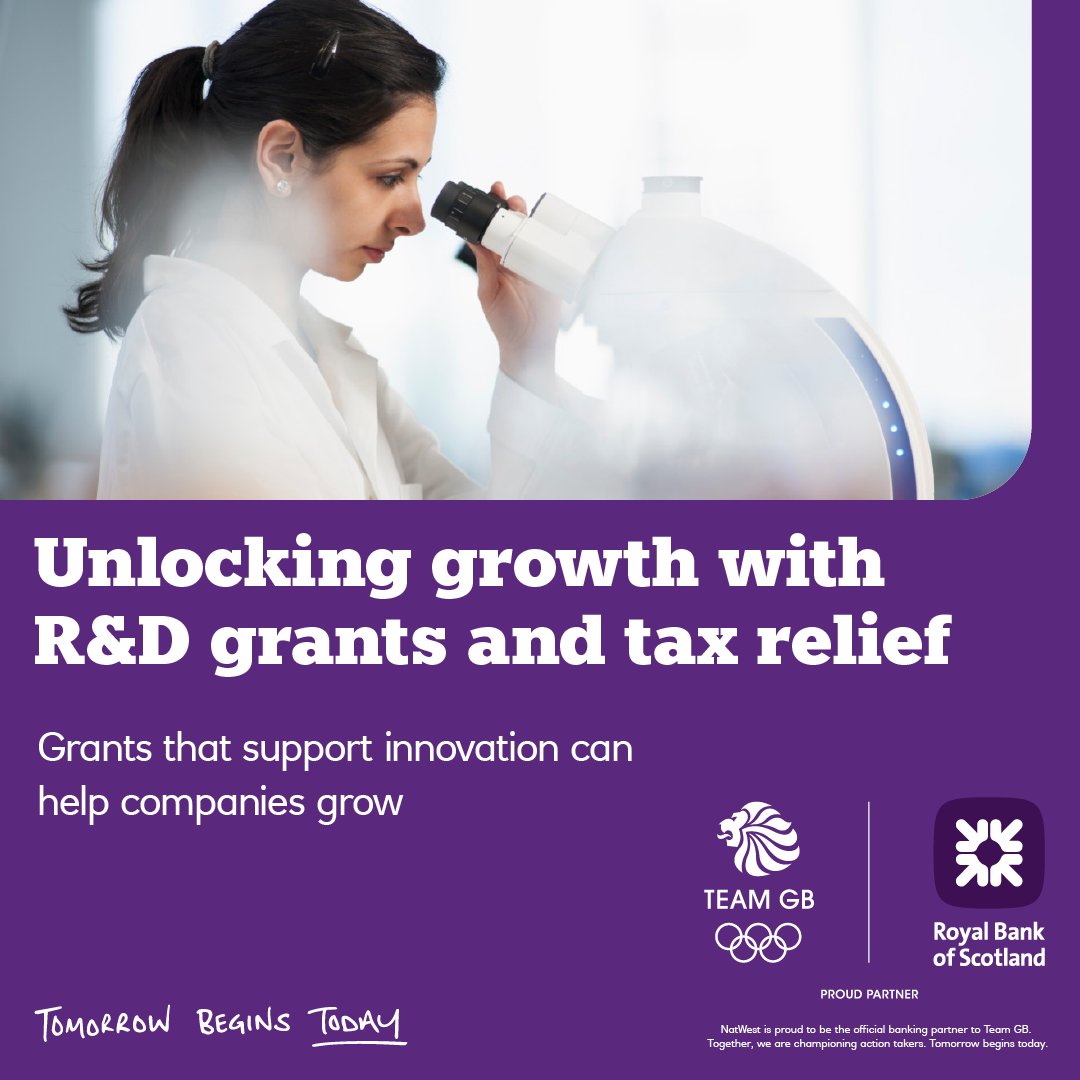 Find out how to support innovation in your business with tax relief and other funding. rbs.co.uk/business/insig…