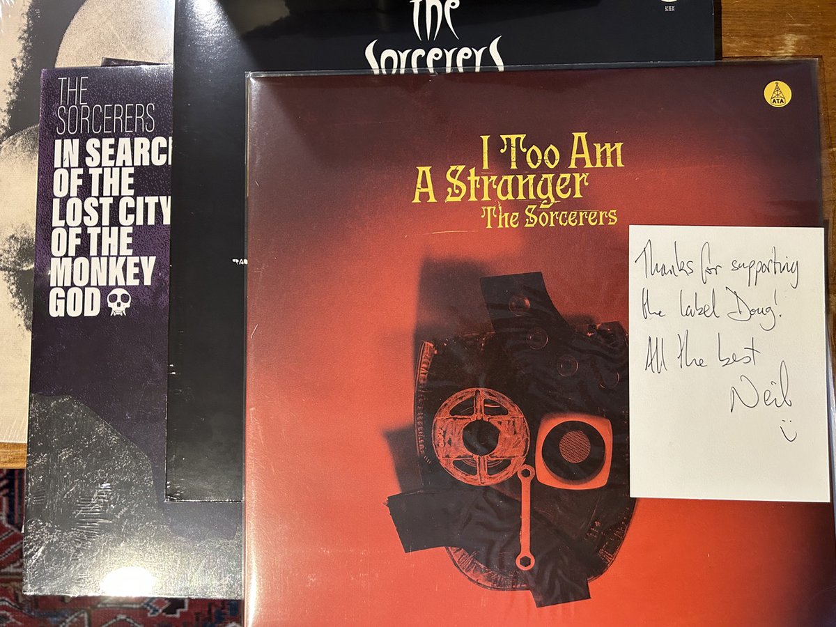 ablegrape's tweet image. Excellent music arrived today. Thanks, @ATARecords!