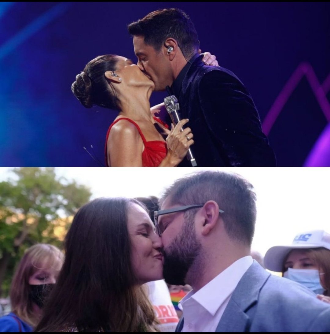 Matiasicamposs's tweet photo. Vi más pasión en el beso de Gonzalo Caceres y Sarita Vazquez
#Viña2024 #Cesarito #LuisSlimming https://t.co/6uqzV9Rxj7