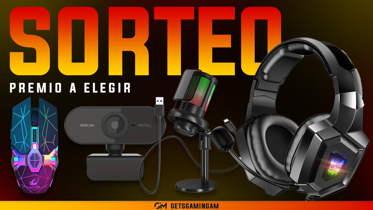 🎁💥#SORTEO DE PREMIO A ELEGIR💥🎁

REQUISITOS PARA PARTICIPAR:
• Dar RT🔁
• Seguir a <a href="/GetsGamingAM/">GetsGamingAM</a>
• Seguir a <a href="/AP_Esportss/">AP-Esports</a>

Finaliza el 07/03⏳

¡SUERTE! 🍀