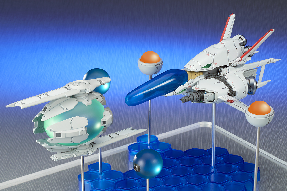 quesq_info's tweet image. 名作シューティングゲーム「R-TYPE」から次元戦闘機シリーズ第五弾、R-9/0 RAGNAROK“ラグナロック”にシャドウ・フォースが装備されたスペシャルエディションが登場！🎉
明日3月1日（金）から全国ホビーショップ、ECサイトで予約受付開始です🙇‍♂️
#rtype #rtypefinal2