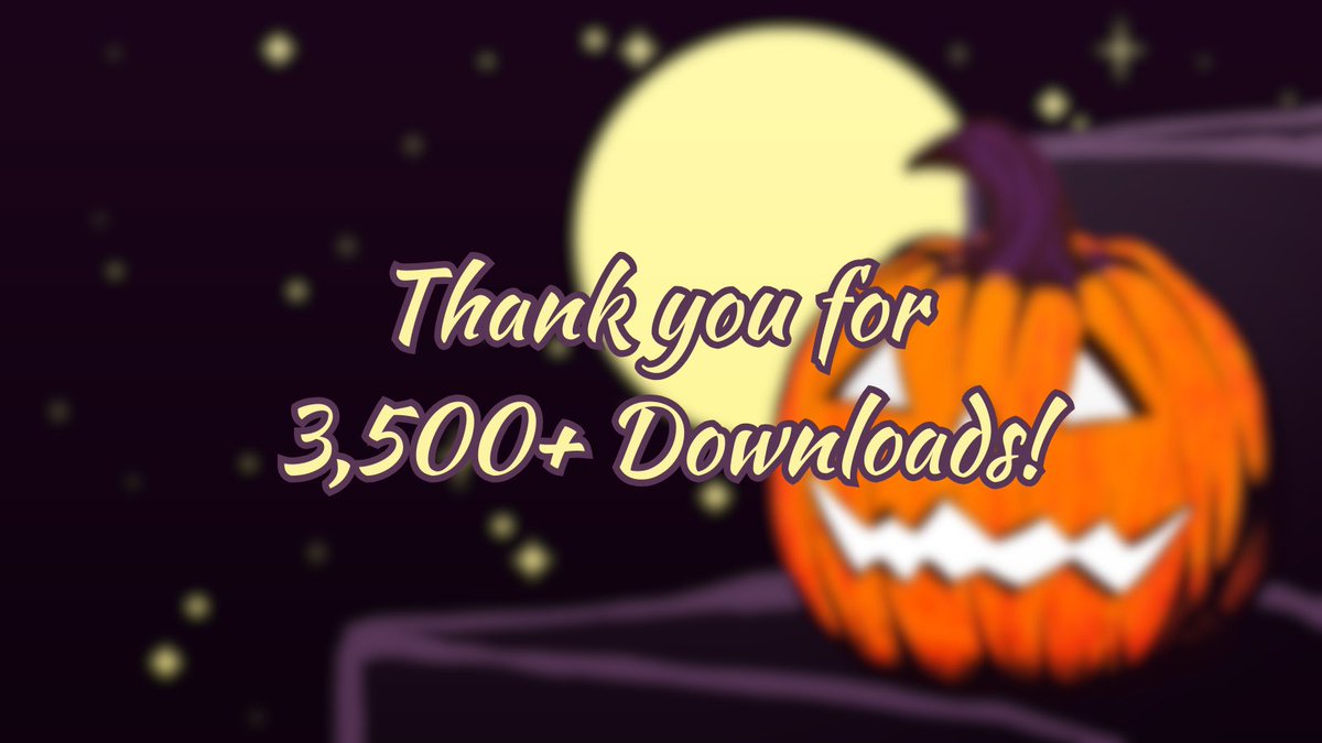 NeekaofOBP's tweet image. Thank you for 3,500+ downloads for our Halloween visual novel, #HeartsandHexes!  

The support you’ve showed us has been truly outstanding! ❤ 

I’ve loved seeing your comments and amazing fanart over the years! 

If you haven’t yet, you can play it here: neeka-of-obp.itch.io/hearts-hexes